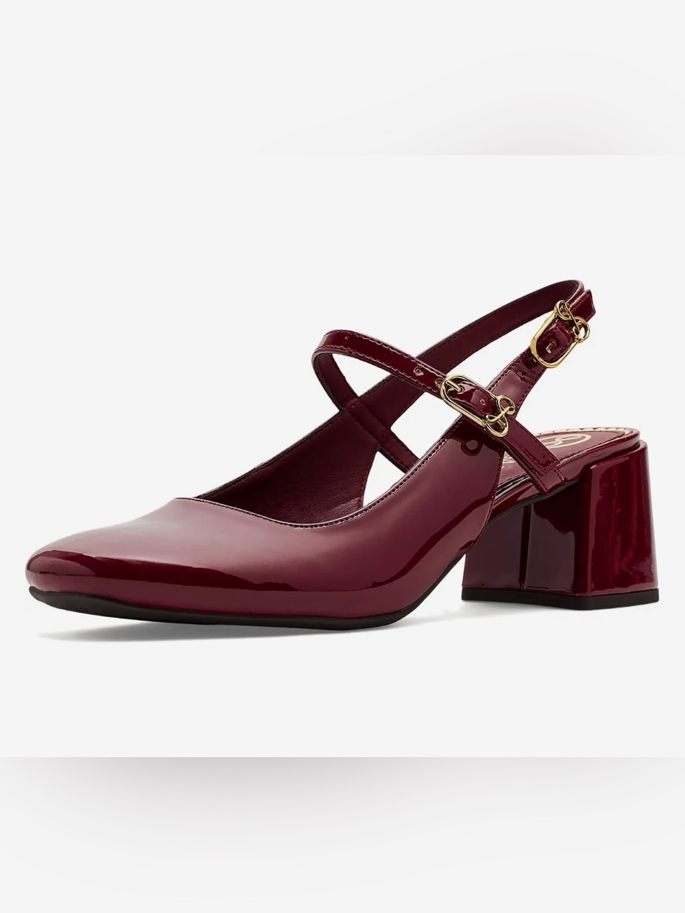 New Sam and Libby
Women's Grace Block Heel Slingback Mary Jane Pumps